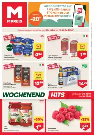 MPreis Flugblatt woche 16 Seite 1