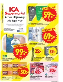 ICA Supermarket reklamblad vecka 16 Sida 1