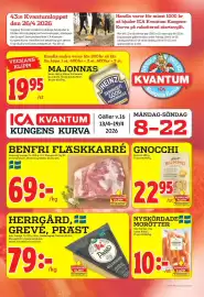 ICA Kvantum reklamblad vecka 16 Sida 1