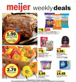 Meijer weekly ad week 16 Page 1