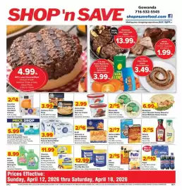 Shop 'n Save weekly ad week 16 Page 1