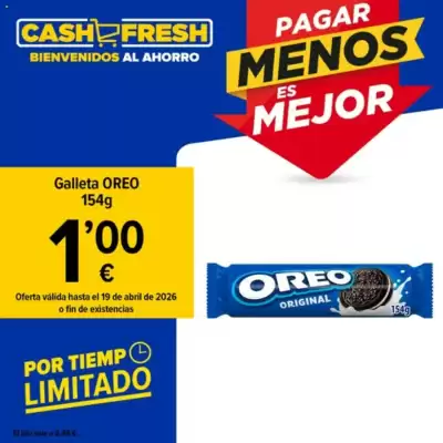 Cash Fresh (válido hasta el 19-04)