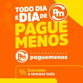 Catálogo Supermercados Pague Menos semana 16 Página 1