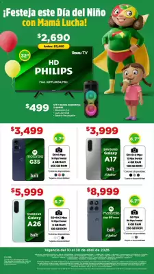 Folleto Bodega Aurrerá (válido hasta 30-04)