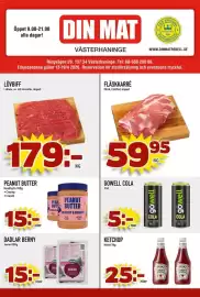 Din Mat reklamblad vecka 16 Sida 1