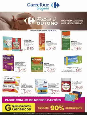 Catálogo Drogarias Carrefour (válido até 30-04)