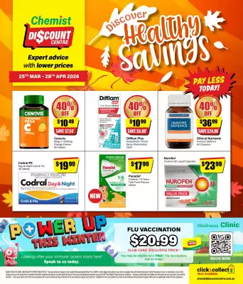 Chemist Discount Centre (valid until 28-04)