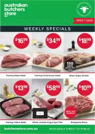 Australian Butchers Store catalogue Page 1