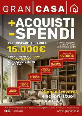 Volantino GRANCASA (valido fino al 30-04)