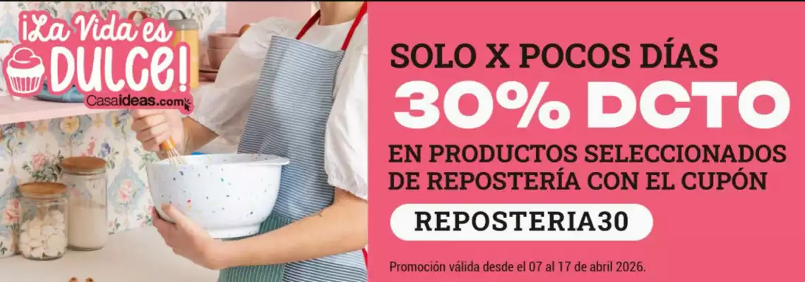 Casaideas (válido hasta 17-04)