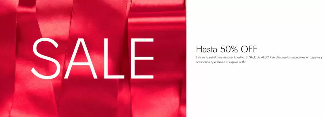 Aldo (válido hasta 30-04)