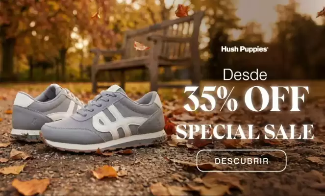 Hush Puppies (válido hasta 30-04)