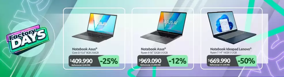 Catálogo PC Factory semana 16 Página 1