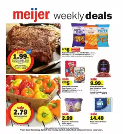Meijer weekly ad week 16 Page 1