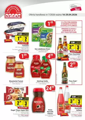 Delikatesy Sezam gazetka (ważność do 29-04)