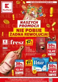Kaufland gazetka tydzień 16 Strona 1