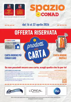 Volantino Spazio Conad (valido fino al 22-04)