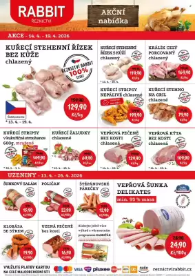 RABBIT řeznictví leták