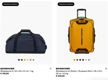 Samsonite Flugblatt Seite 2