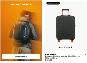 Samsonite Flugblatt Seite 3