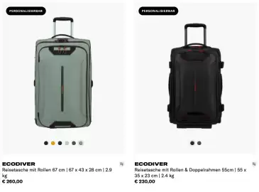 Samsonite Flugblatt Seite 4
