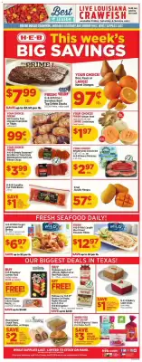 H-E-B weekly ad (valid until 21-04)