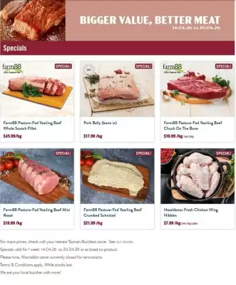Tasman Butchers (valid until 20-04)