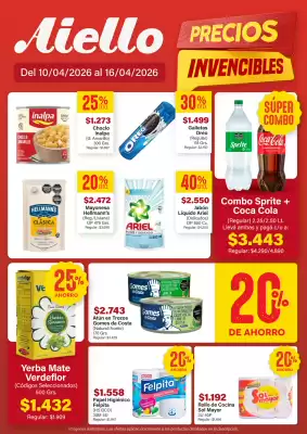 Aiello (válido hasta 16-04)