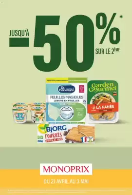 Monoprix (valable jusqu'au 3-05)