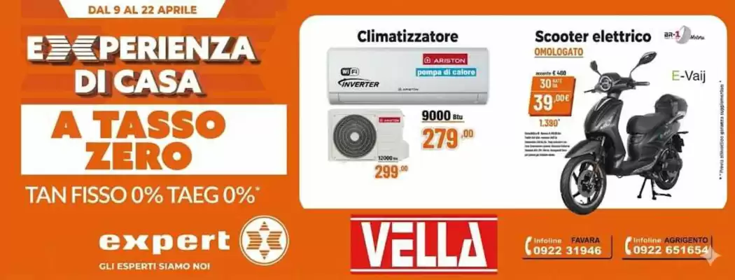 Volantino Expert Vella (valido fino al 22-04)