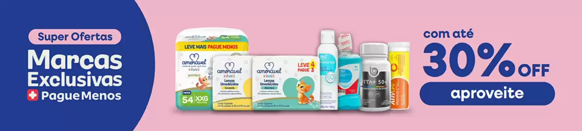 Catálogo Farmácias Pague Menos semana 16 Página 1