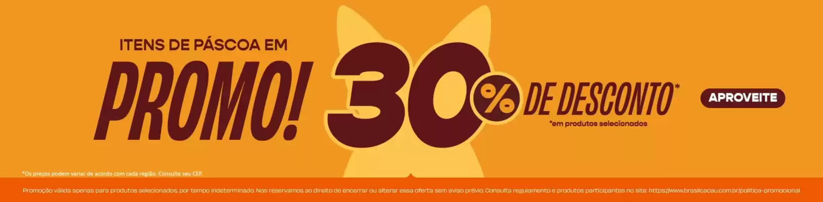 Chocolates Brasil Cacau (válido até 14-05)