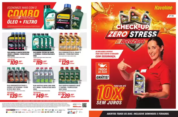 AutoZone (válido até 10-05)