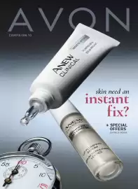 Avon catalogue Page 1