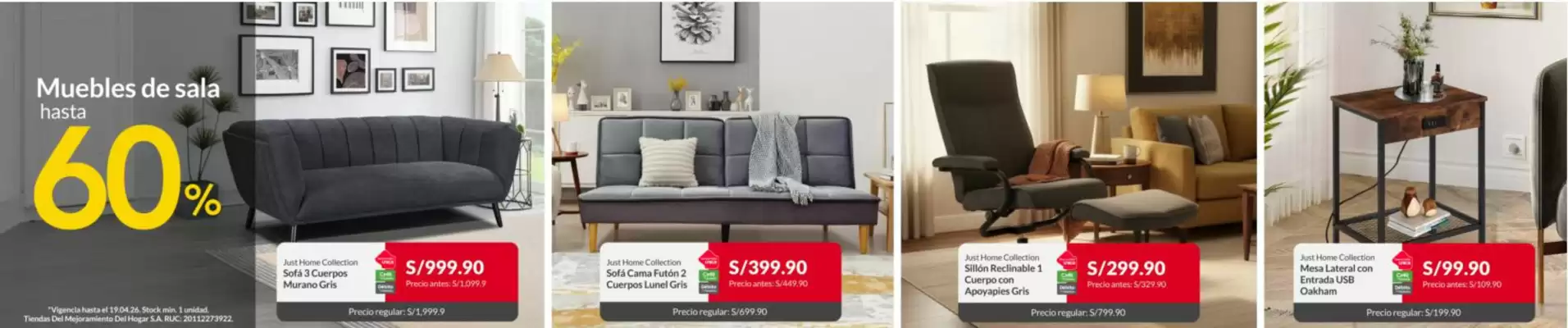 Sodimac (válido hasta 19-04)