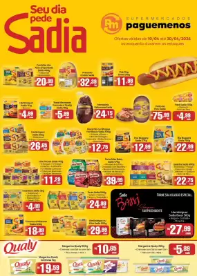 Catálogo Supermercados Pague Menos (válido até 30-04)