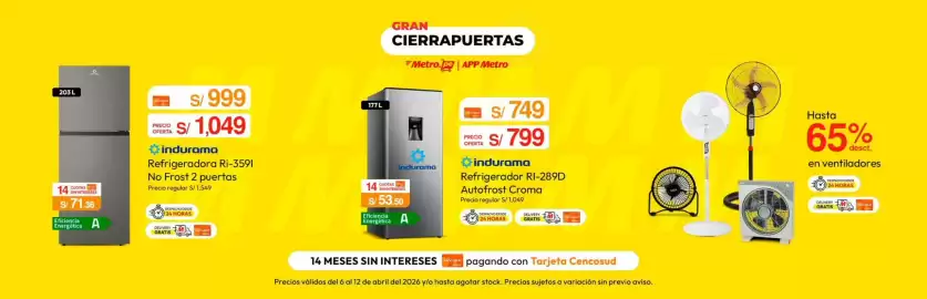 Catálogo Metro semana 16 Página 17