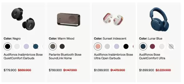 Catálogo BOSE Página 1