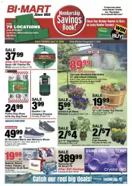 Bi-Mart weekly ad Page 1
