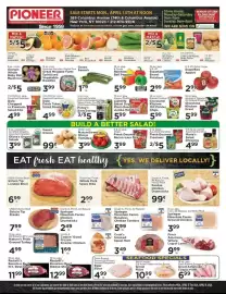 Pioneer Supermarkets weekly ad week 16 Page 1