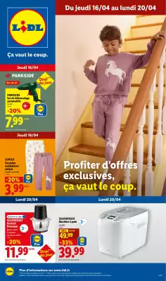 Lidl | Les bonnes affaires de la semaine (valable jusqu'au 20-04)