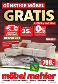 Möbel Mahler Katalog Seite 1