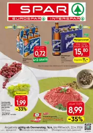 Eurospar Flugblatt woche 16 Seite 1