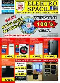 Elektro Spáčil leták Strana 1