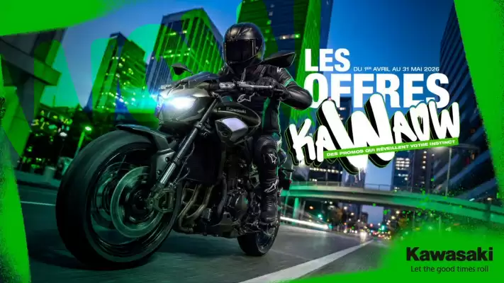 Kawasaki (valable jusqu'au 31-05)