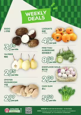 Amazing Oriëntal (geldig t/m 21-04)