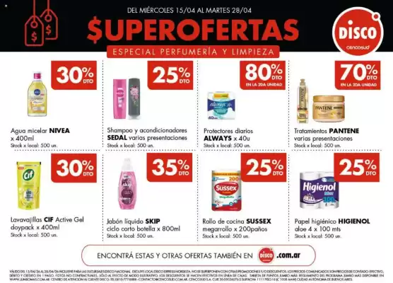 Disco (válido hasta 28-04)