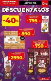 Folleto Supermercados DIA semana 16 Página 1
