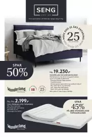 SengeSpecialisten tilbudsavis Side 1