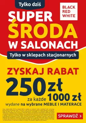 Black Red White gazetka (ważność do 15-04)